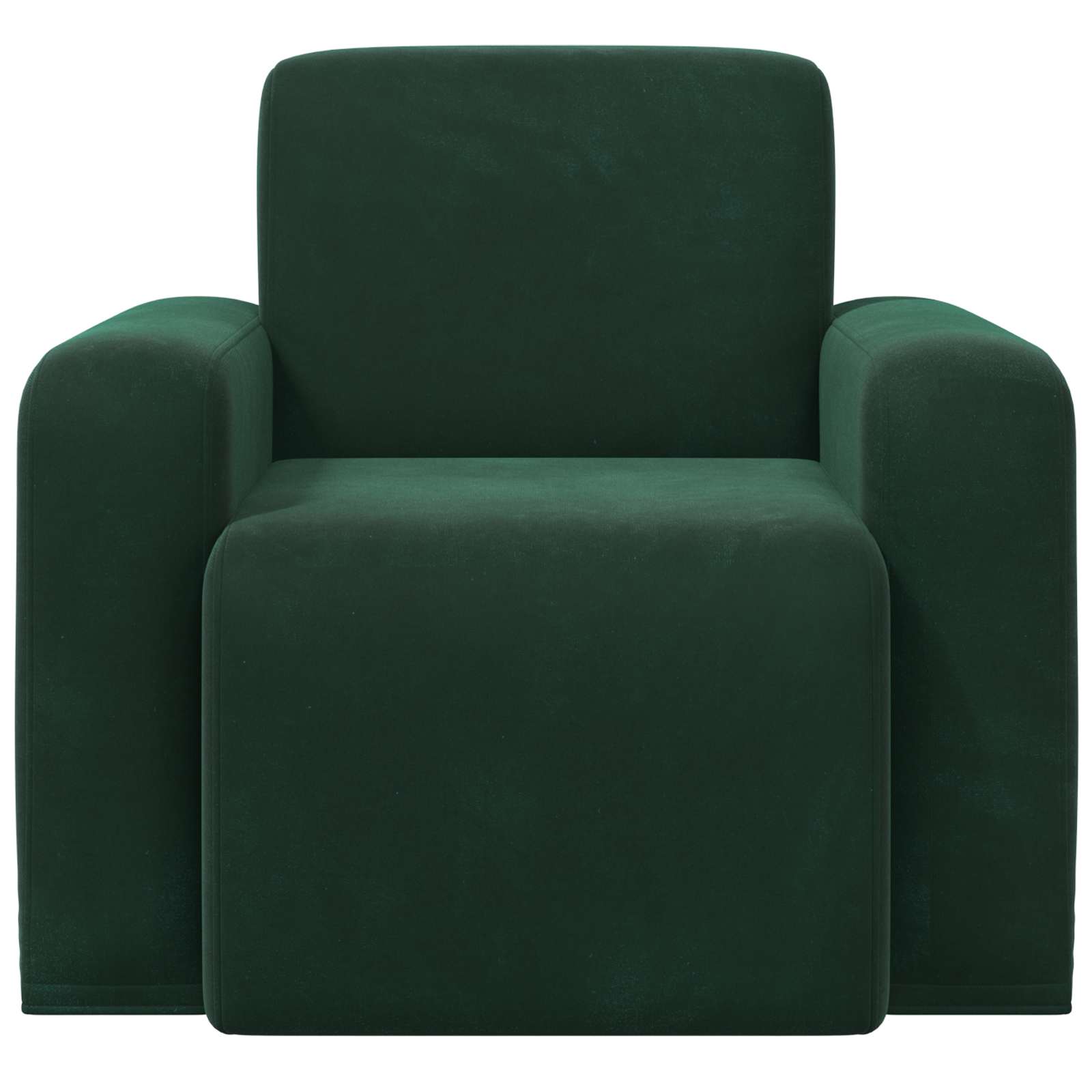 Fauteuil Donkergroen fluweel is nu te koop bij PeponiXL, paradijselijk wonen!