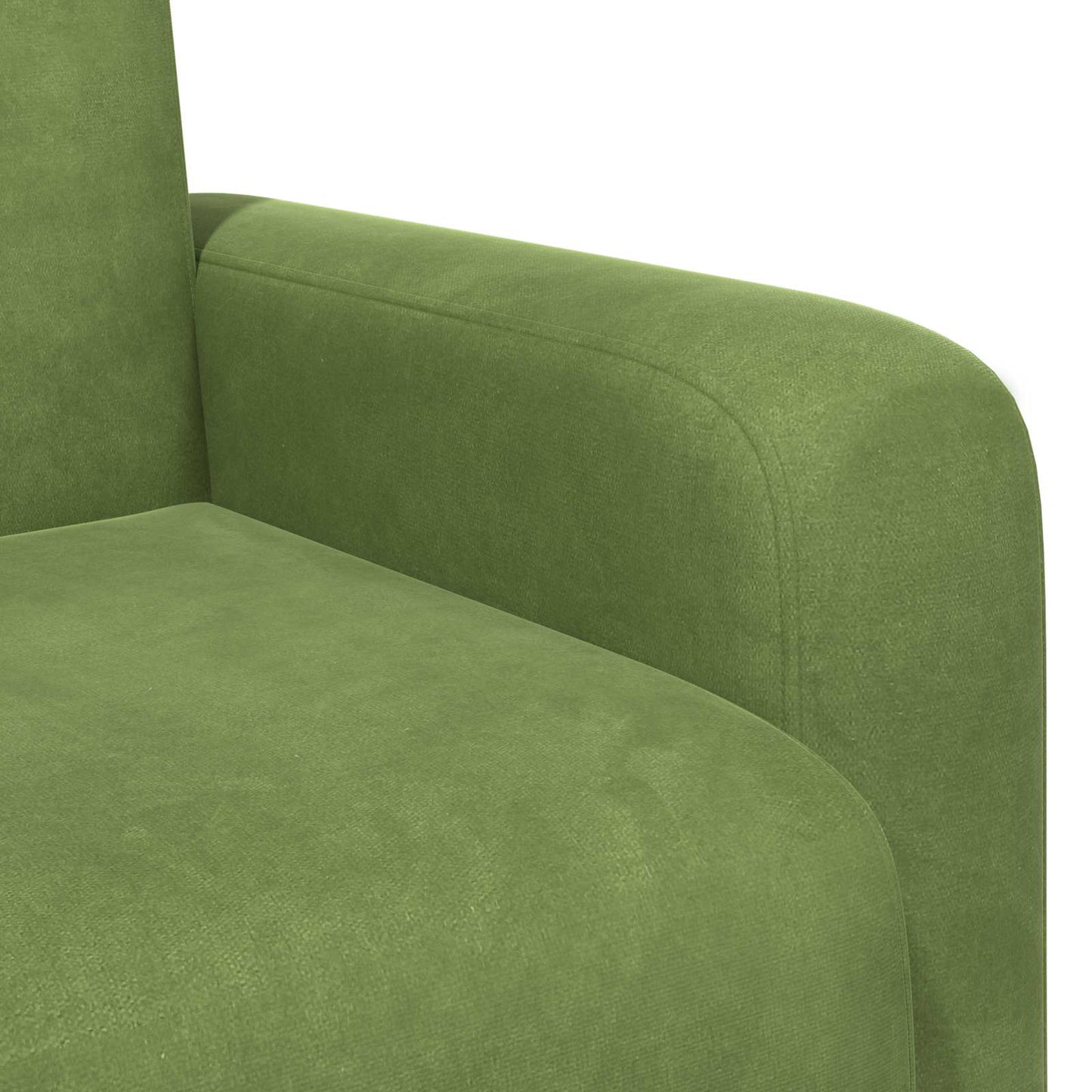 Fauteuil Lichtgroen fluweel is nu te koop bij PeponiXL, paradijselijk wonen!