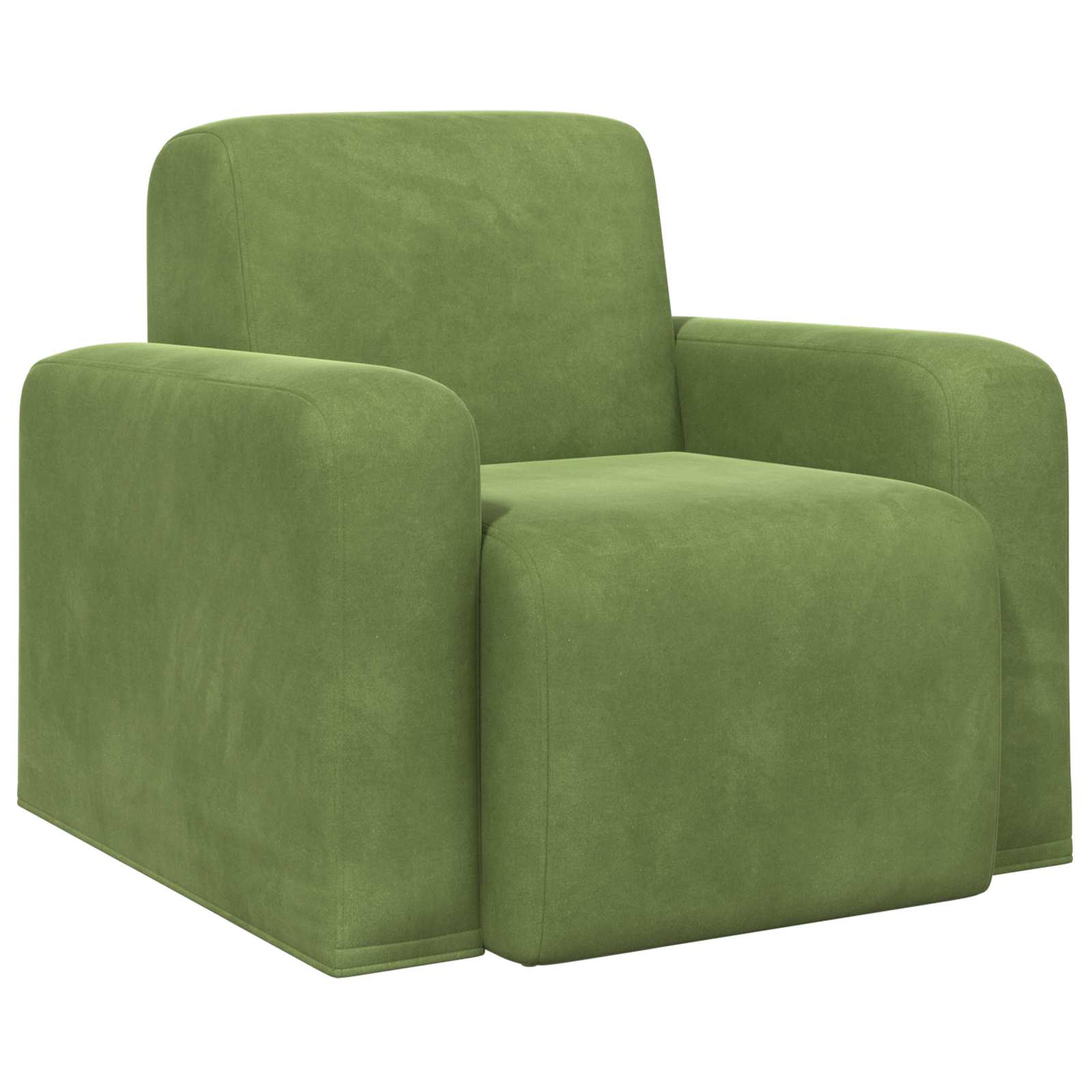 Fauteuil Lichtgroen fluweel is nu te koop bij PeponiXL, paradijselijk wonen!