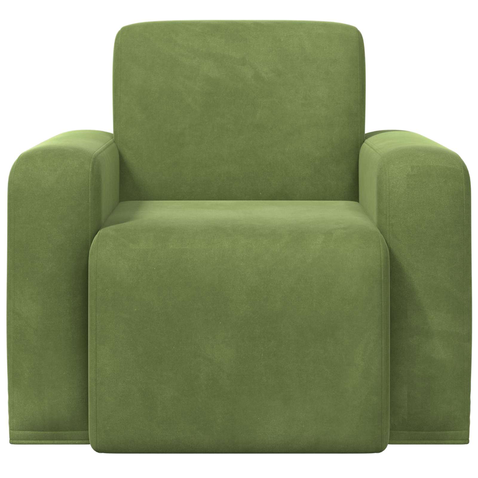 Fauteuil Lichtgroen fluweel is nu te koop bij PeponiXL, paradijselijk wonen!