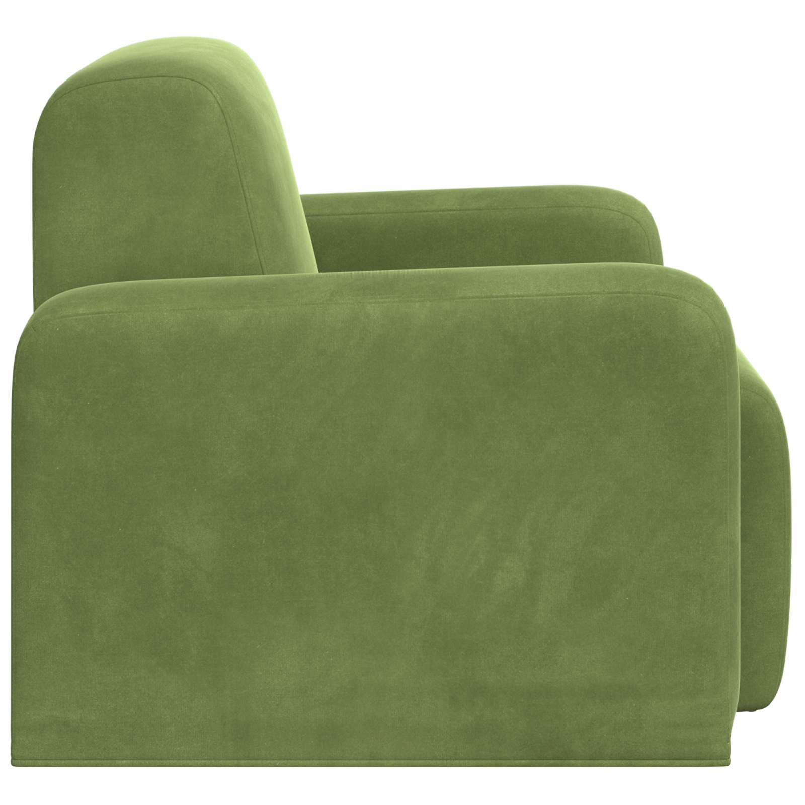 Fauteuil Lichtgroen fluweel is nu te koop bij PeponiXL, paradijselijk wonen!