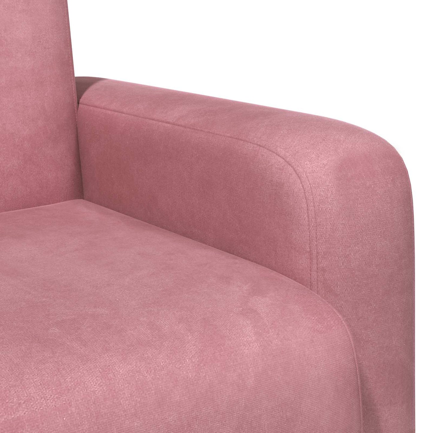 Fauteuil Roze fluweel is nu te koop bij PeponiXL, paradijselijk wonen!