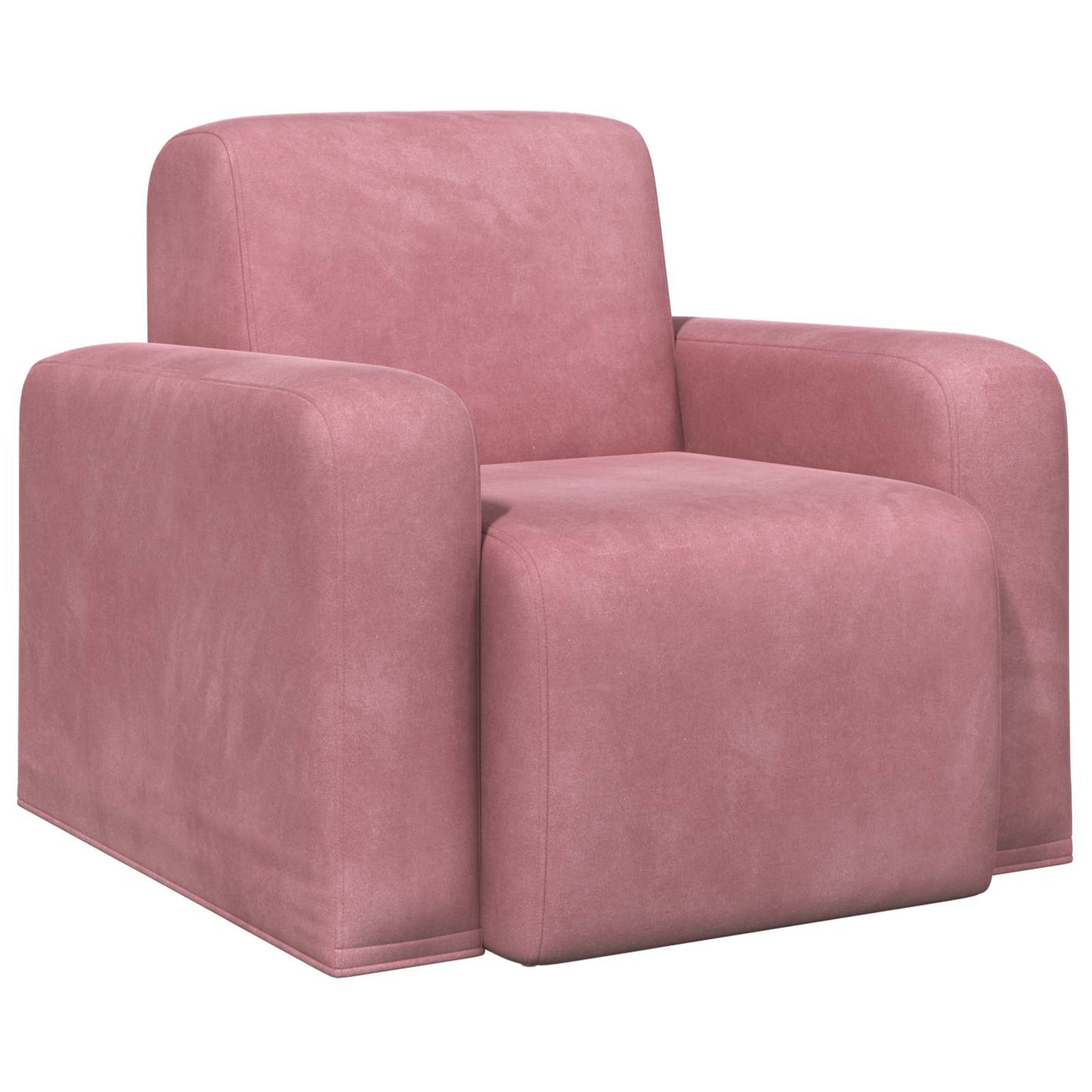 Fauteuil Roze fluweel is nu te koop bij PeponiXL, paradijselijk wonen!