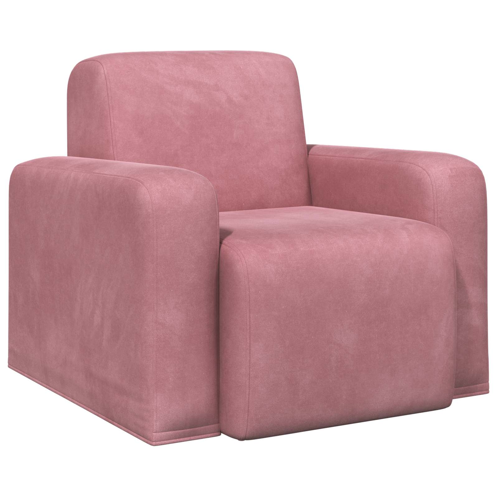 Fauteuil Roze fluweel is nu te koop bij PeponiXL, paradijselijk wonen!