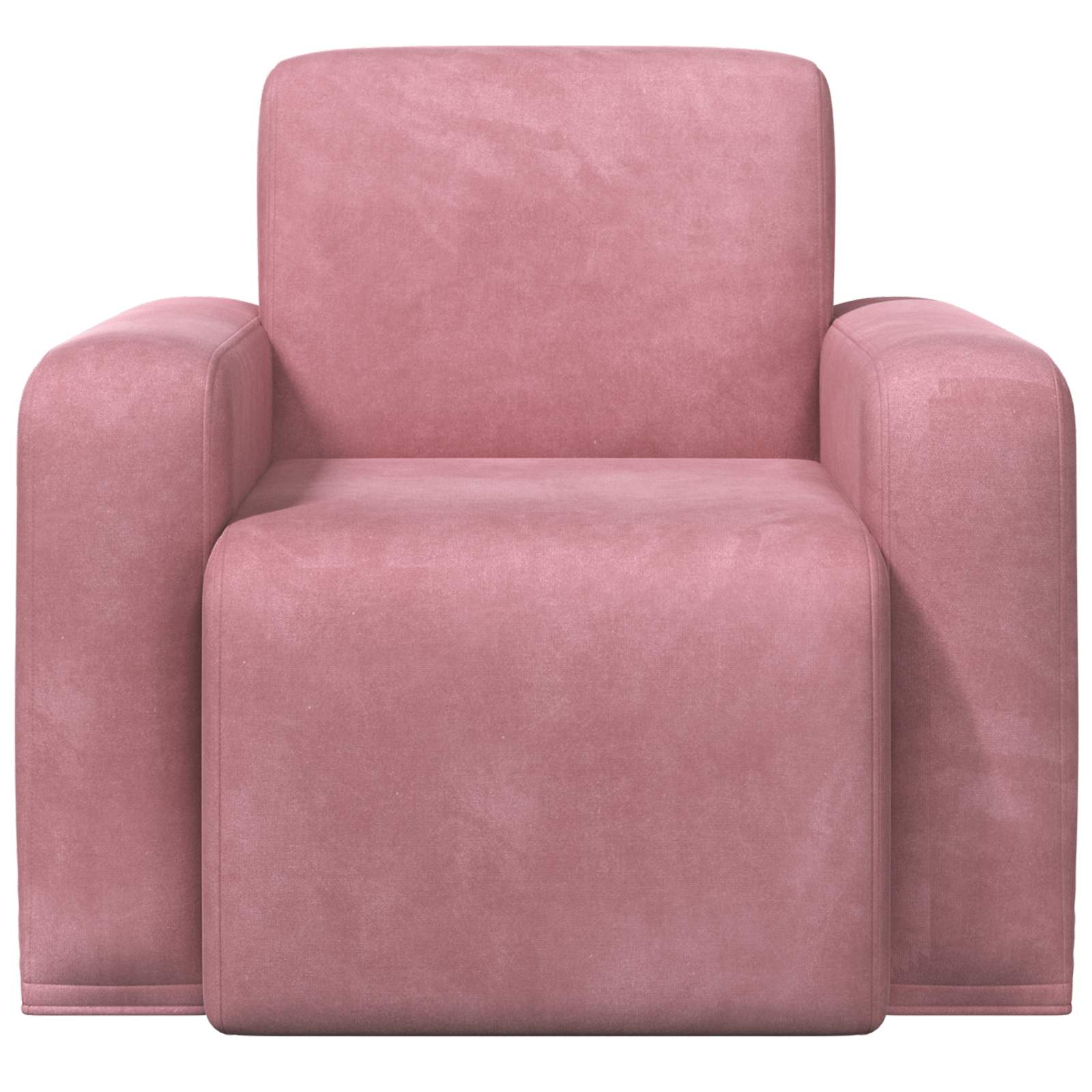 Fauteuil Roze fluweel is nu te koop bij PeponiXL, paradijselijk wonen!