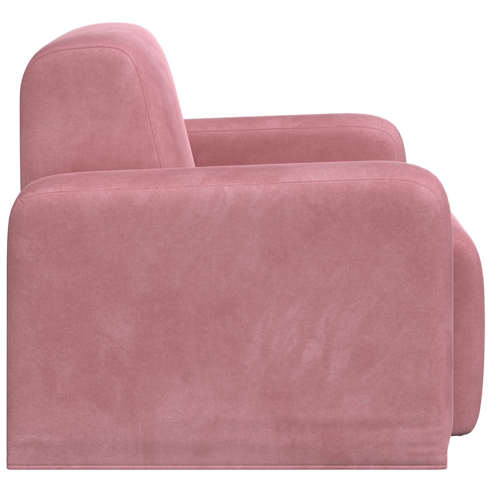 Fauteuil Roze fluweel is nu te koop bij PeponiXL, paradijselijk wonen!