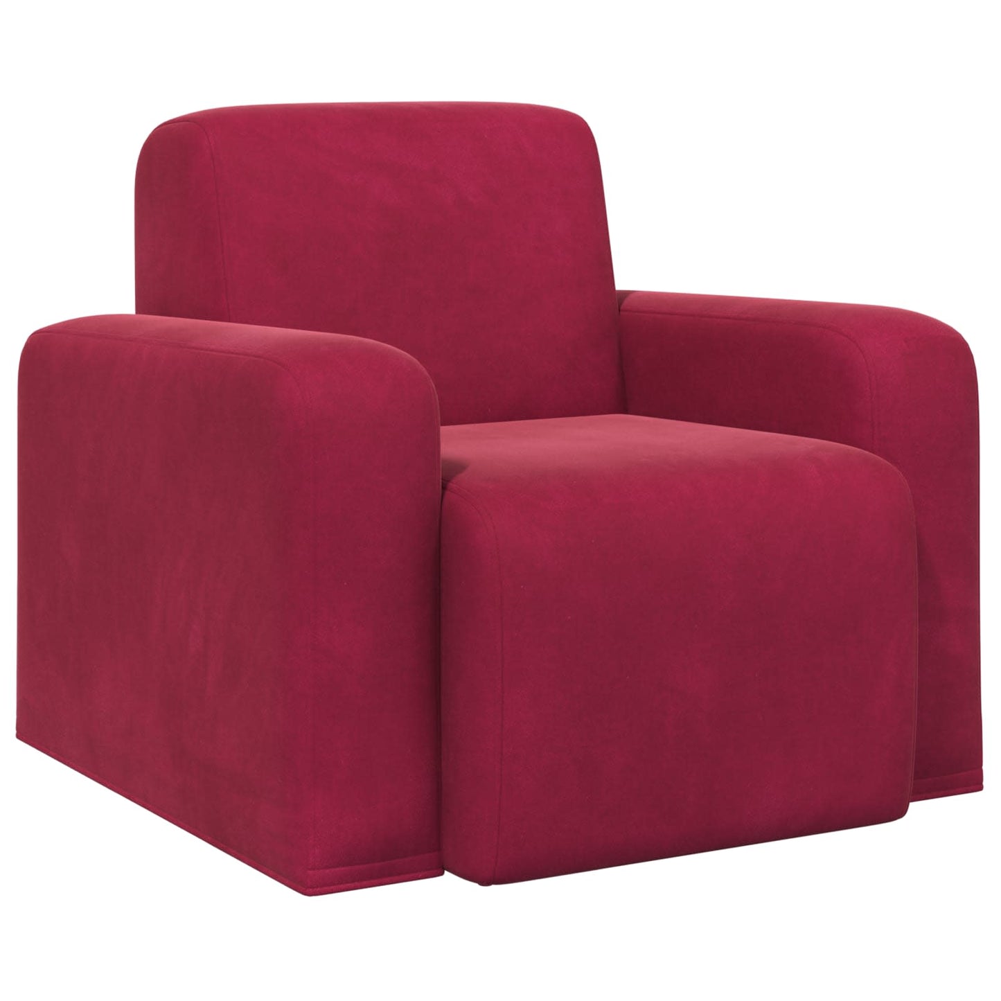 Fauteuil Wijnrood fluweel is nu te koop bij PeponiXL, paradijselijk wonen!