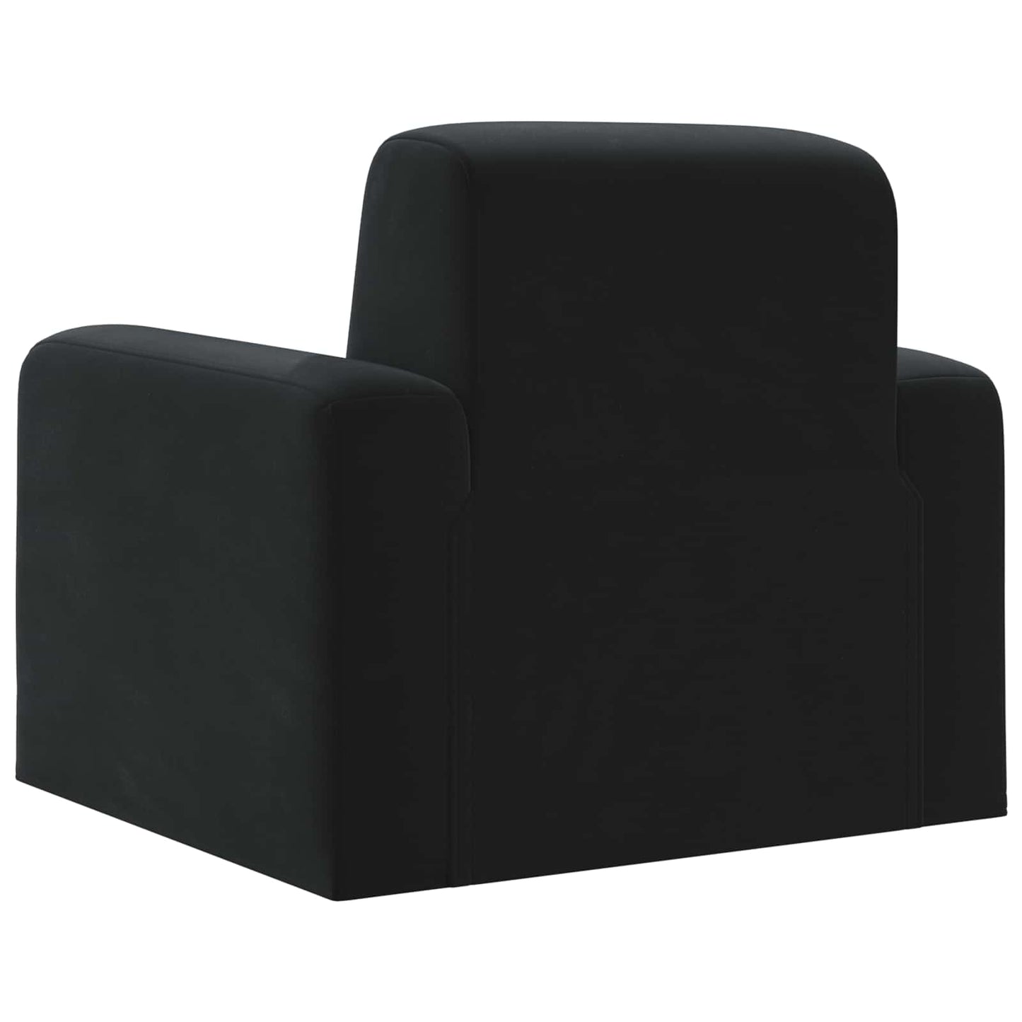 Fauteuil Zwart fluweel is nu te koop bij PeponiXL, paradijselijk wonen!