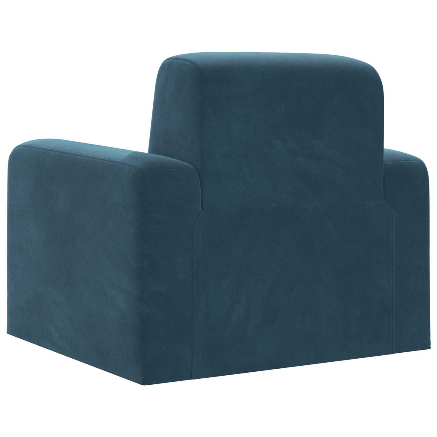 Fauteuil Blauw fluweel is nu te koop bij PeponiXL, paradijselijk wonen!