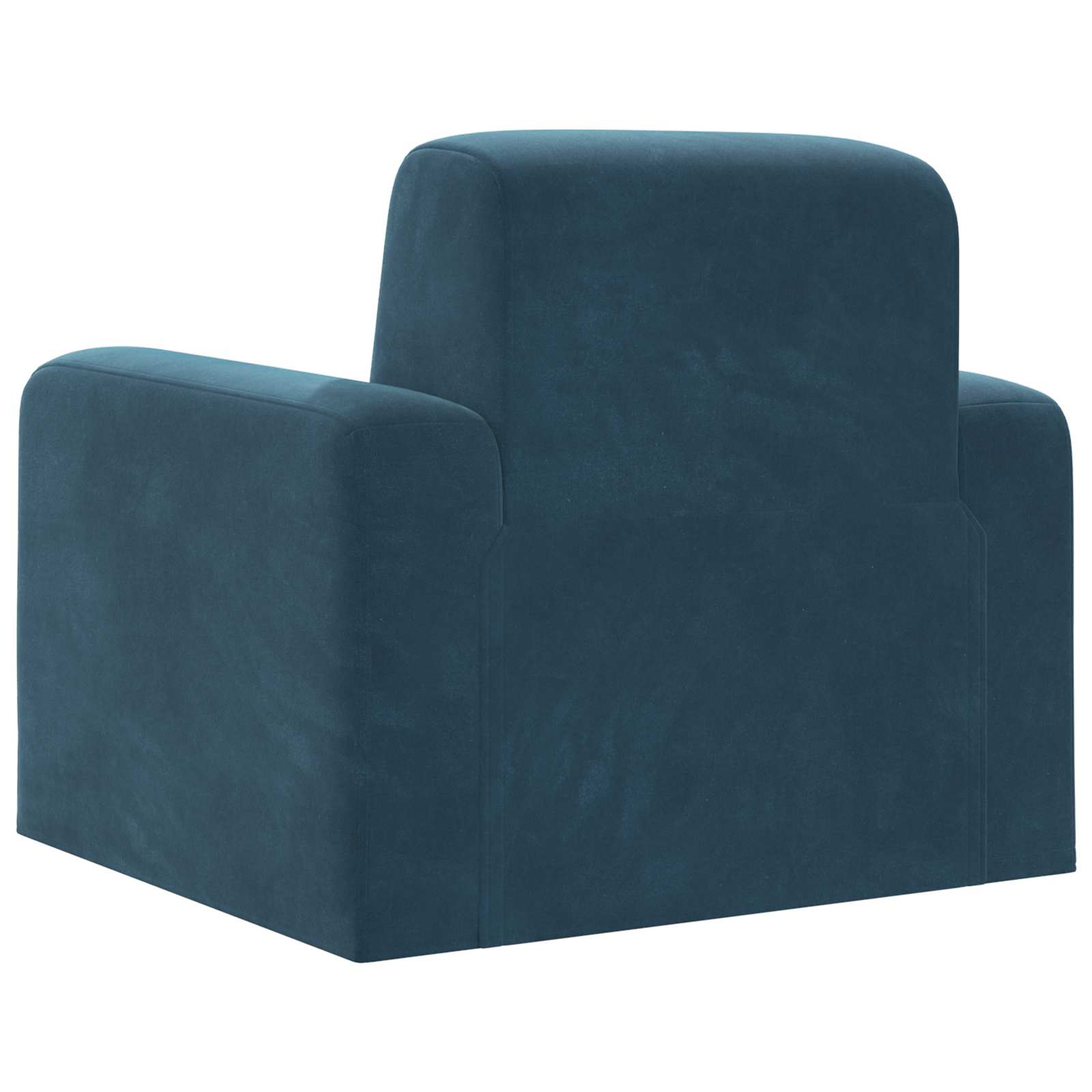 Fauteuil Blauw fluweel is nu te koop bij PeponiXL, paradijselijk wonen!