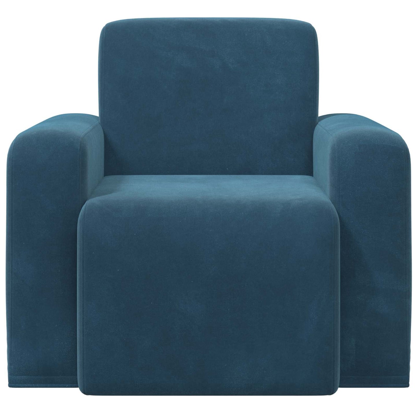 Fauteuil Blauw fluweel is nu te koop bij PeponiXL, paradijselijk wonen!