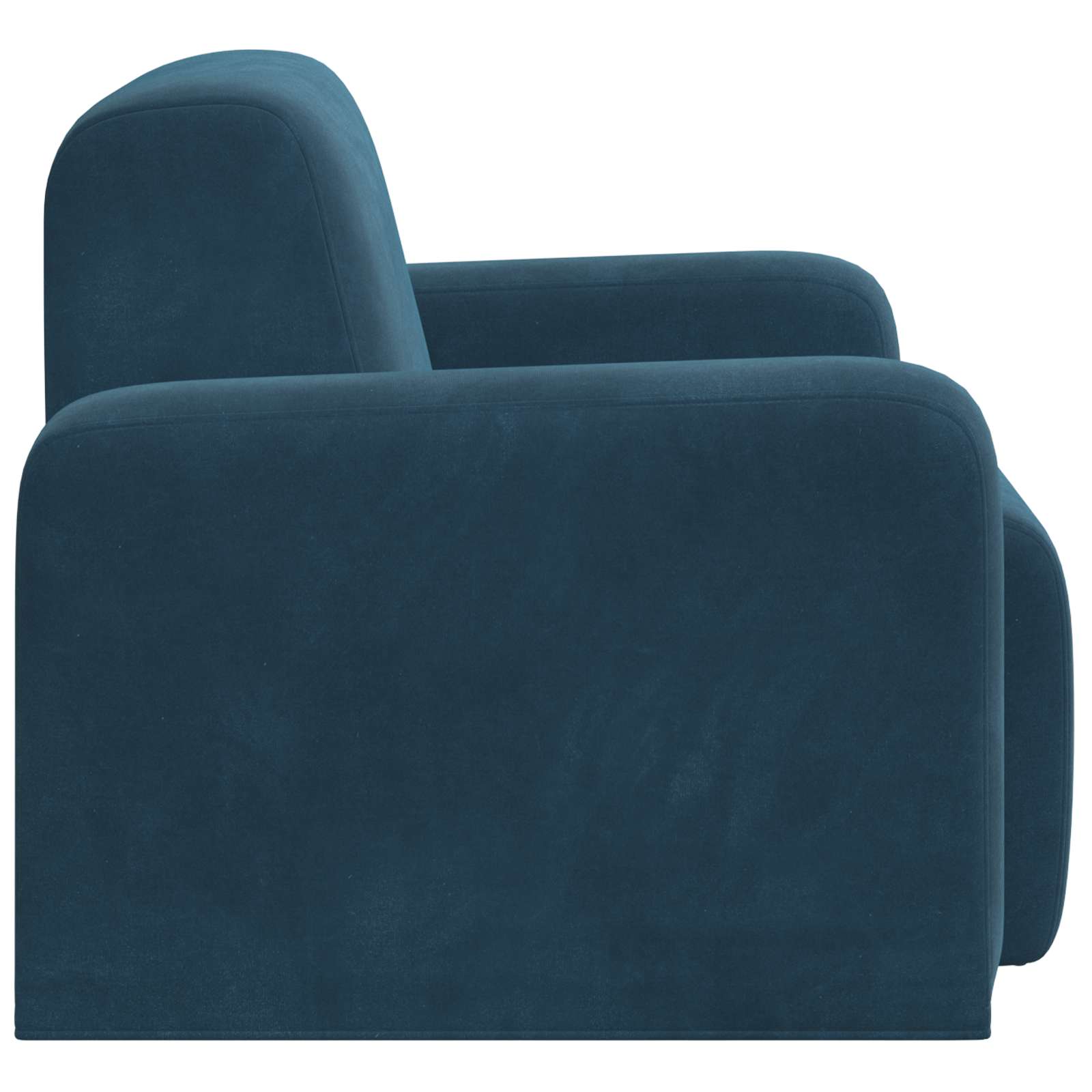 Fauteuil Blauw fluweel is nu te koop bij PeponiXL, paradijselijk wonen!