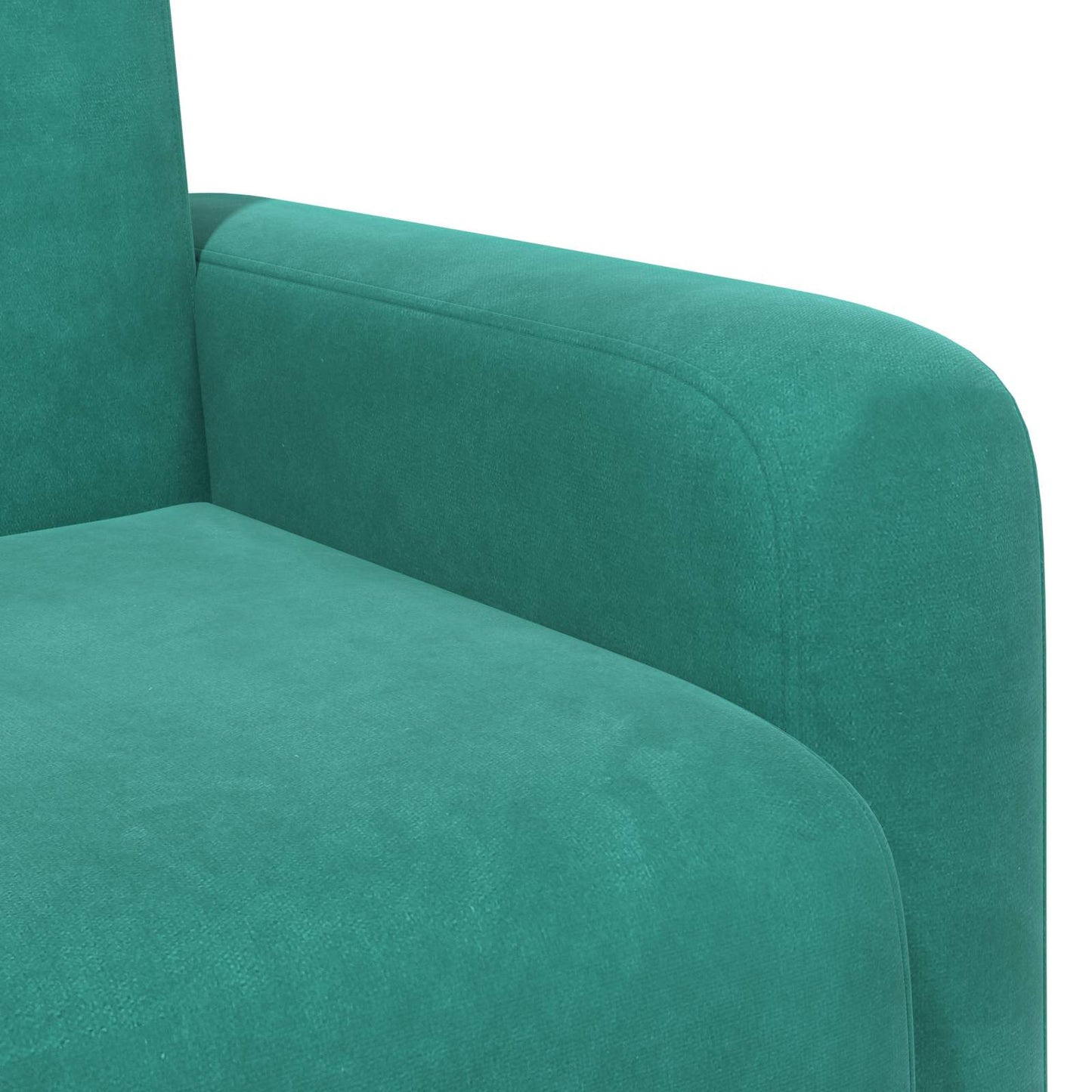 Fauteuil Turquoise fluweel is nu te koop bij PeponiXL, paradijselijk wonen!