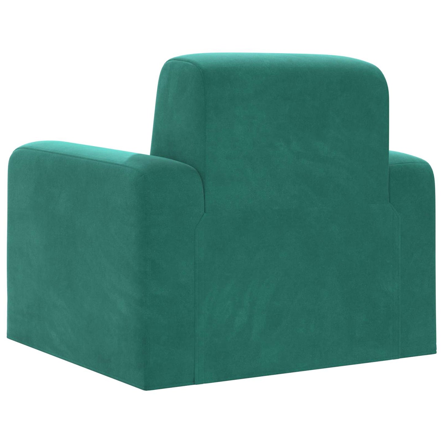 Fauteuil Turquoise fluweel is nu te koop bij PeponiXL, paradijselijk wonen!