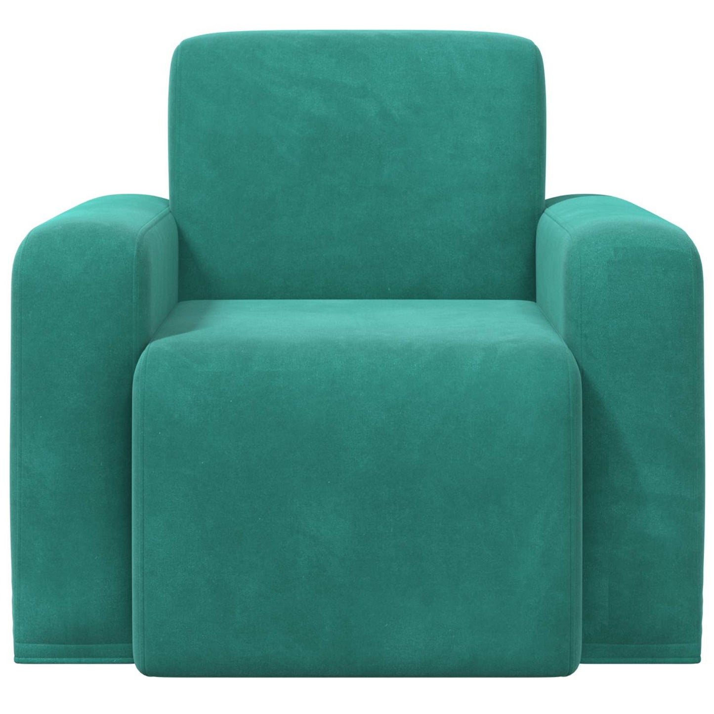 Fauteuil Turquoise fluweel is nu te koop bij PeponiXL, paradijselijk wonen!
