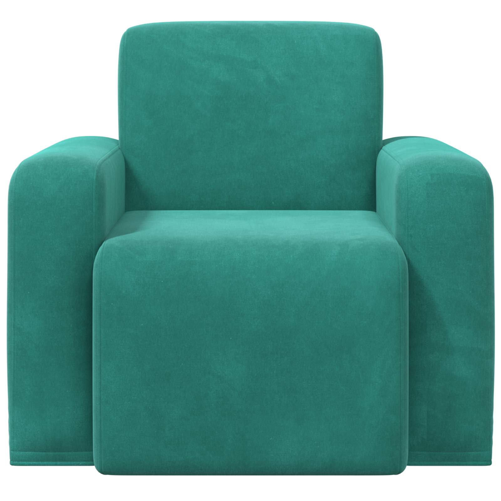 Fauteuil Turquoise fluweel is nu te koop bij PeponiXL, paradijselijk wonen!