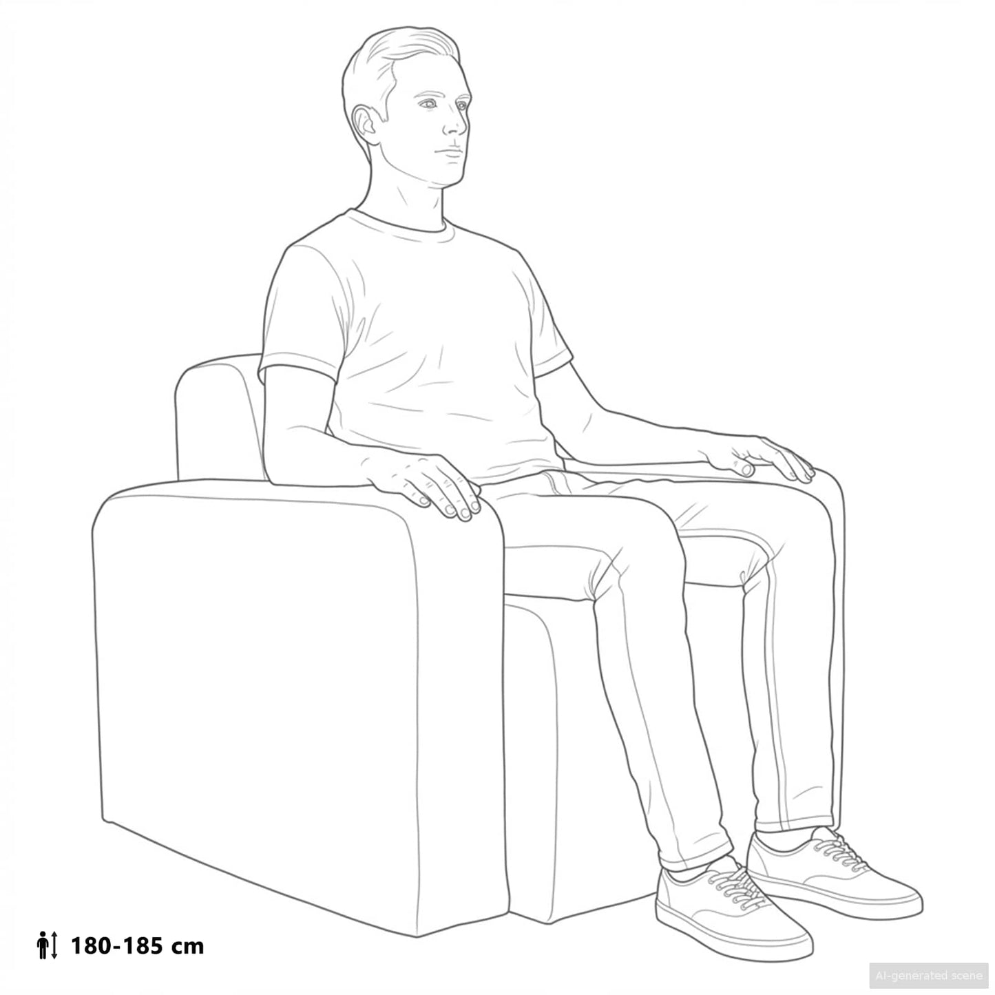 Fauteuil Lichtgrijs corduroy is nu te koop bij PeponiXL, paradijselijk wonen!