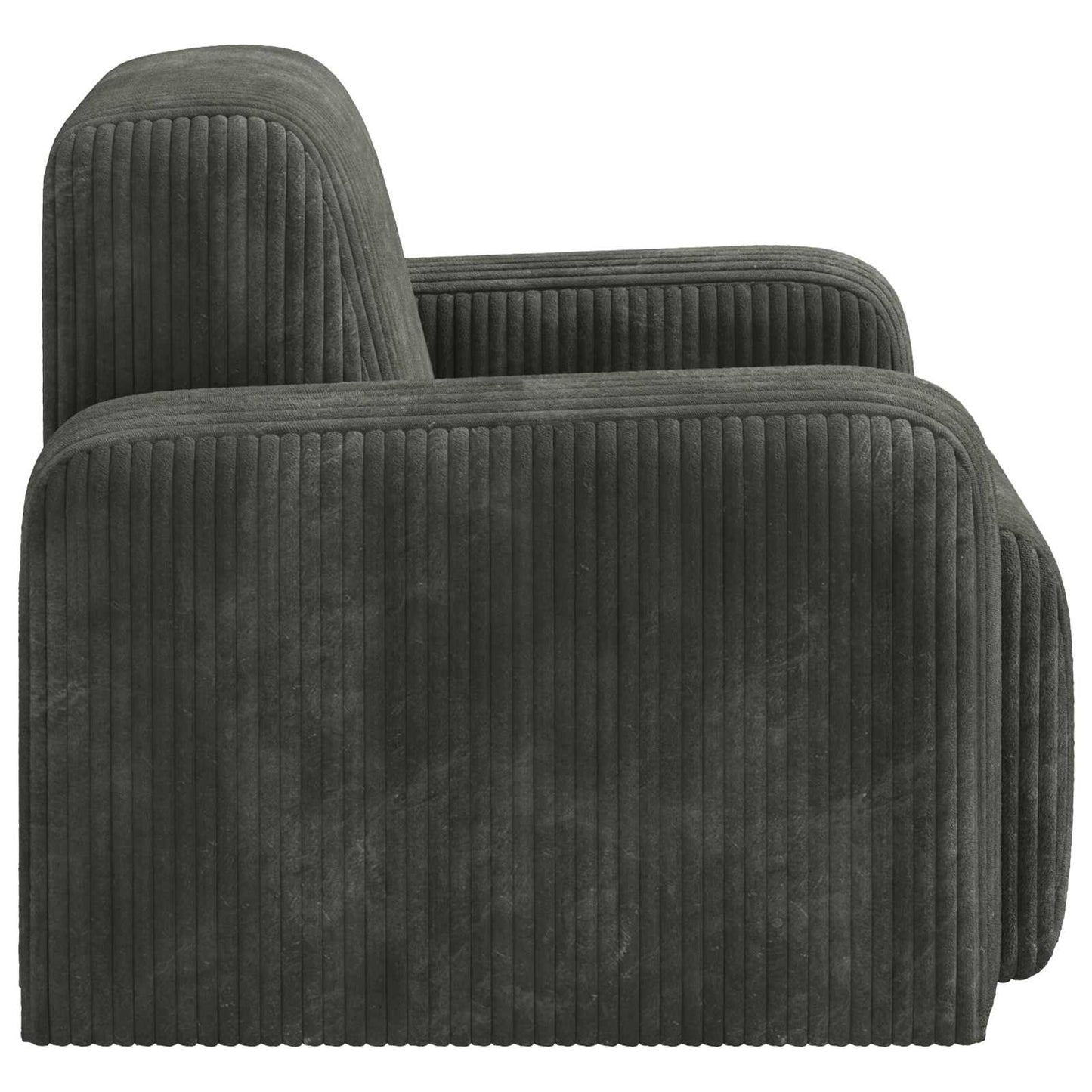 Fauteuil Antraciet corduroy is nu te koop bij PeponiXL, paradijselijk wonen!