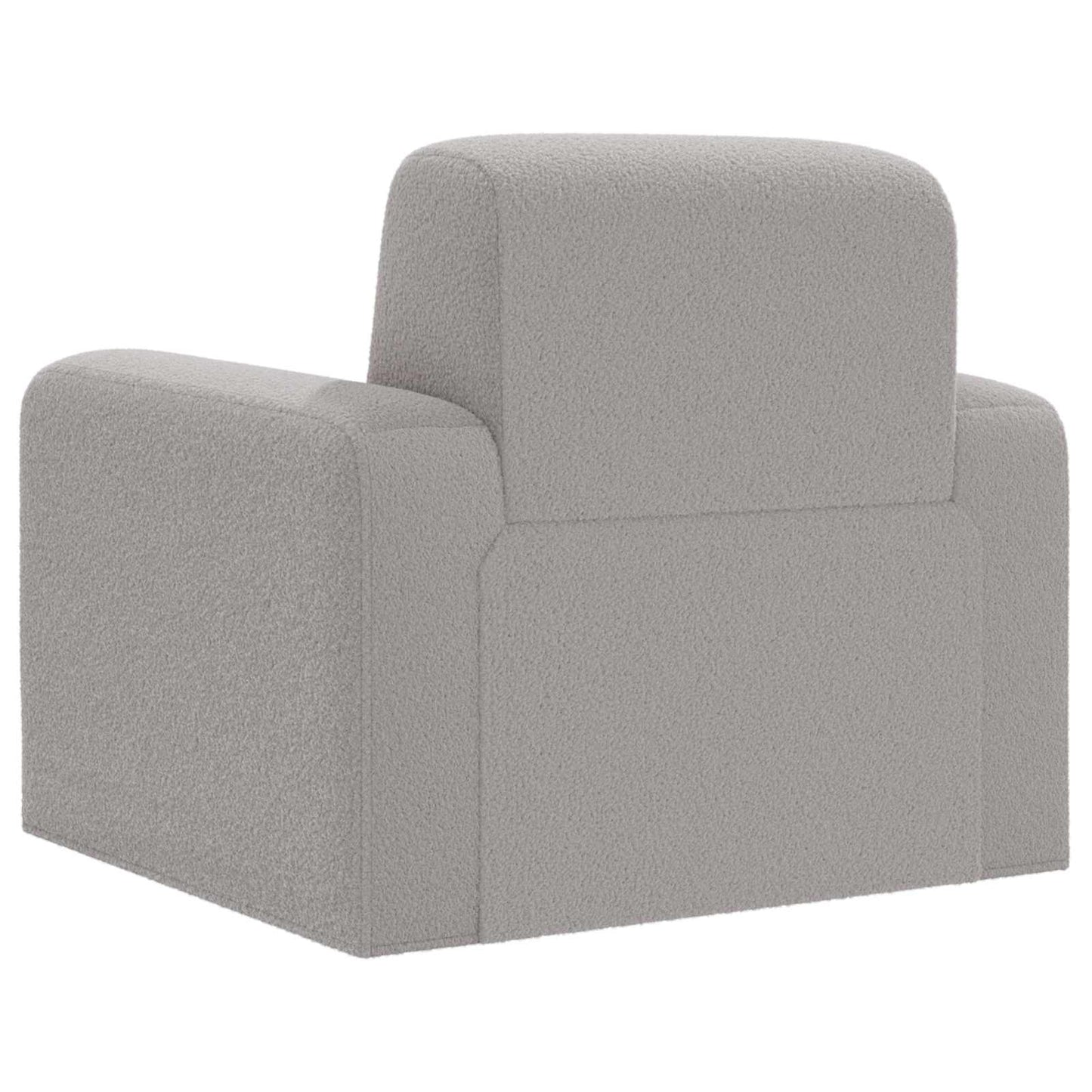 Fauteuil Lichtgrijs Bouclé is nu te koop bij PeponiXL, paradijselijk wonen!