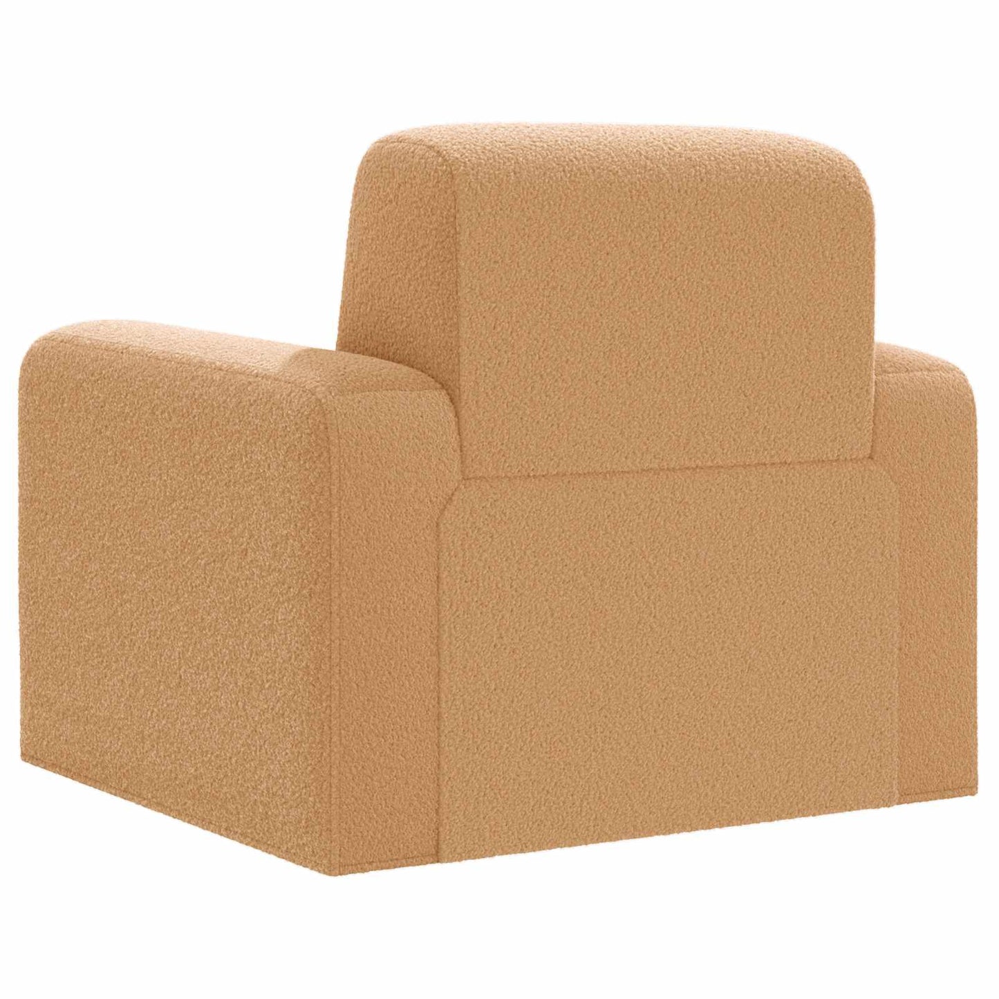 Fauteuil Beige Bouclé is nu te koop bij PeponiXL, paradijselijk wonen!