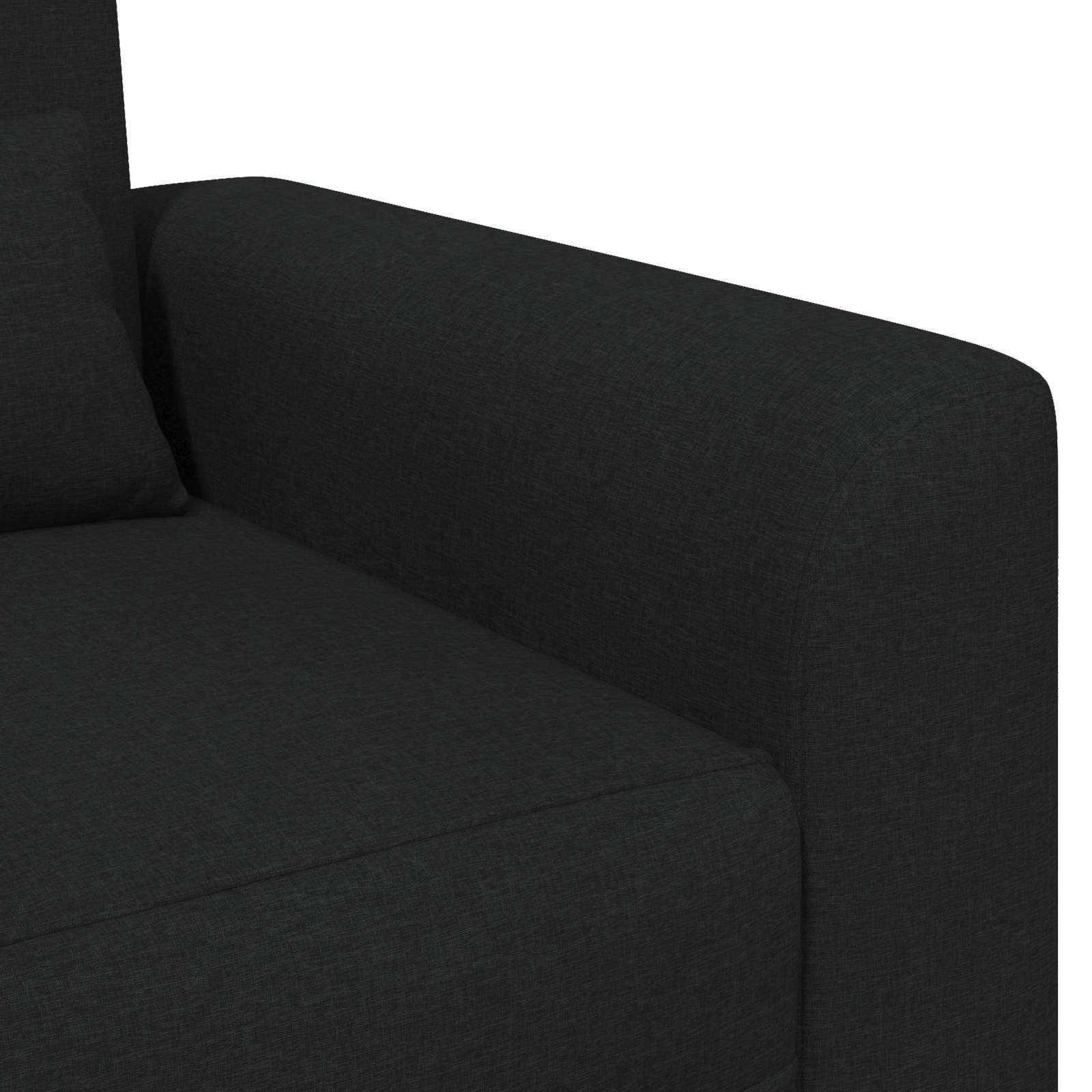 Fauteuil Zwart Stof is nu te koop bij PeponiXL, paradijselijk wonen!