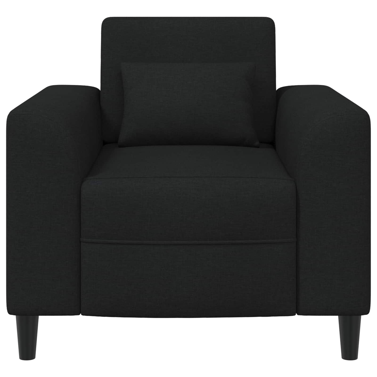 Fauteuil Zwart Stof is nu te koop bij PeponiXL, paradijselijk wonen!