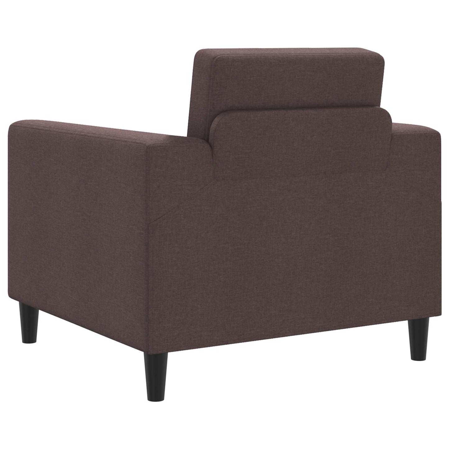 Fauteuil Donkerbruin Stof is nu te koop bij PeponiXL, paradijselijk wonen!