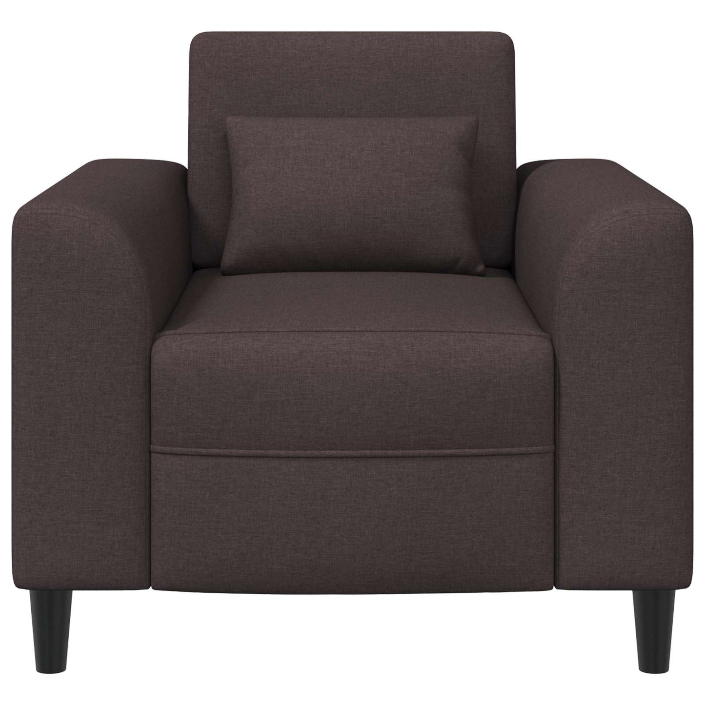 Fauteuil Donkerbruin Stof is nu te koop bij PeponiXL, paradijselijk wonen!