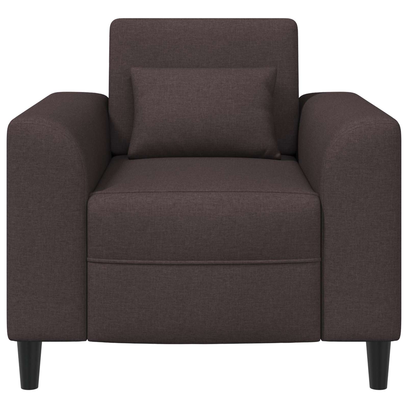 Fauteuil Donkerbruin Stof is nu te koop bij PeponiXL, paradijselijk wonen!