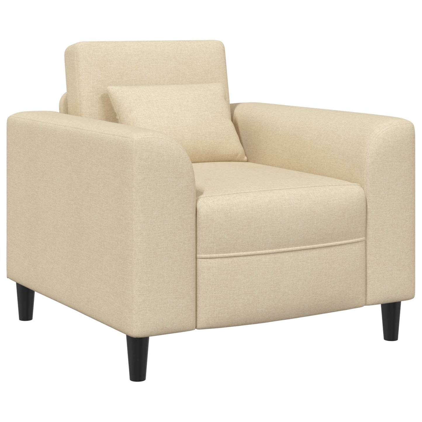 Fauteuil Crèmekleurig Stof is nu te koop bij PeponiXL, paradijselijk wonen!
