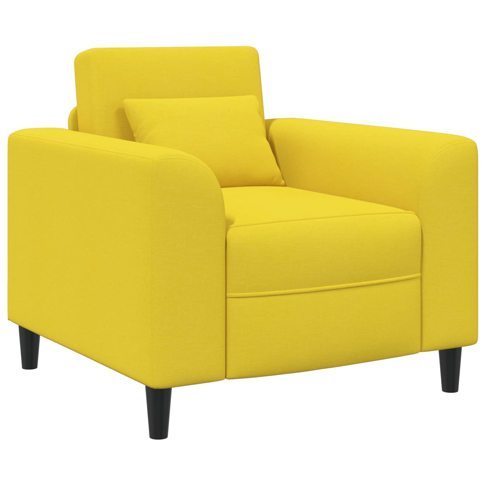 Fauteuil Lichtgeel Stof is nu te koop bij PeponiXL, paradijselijk wonen!