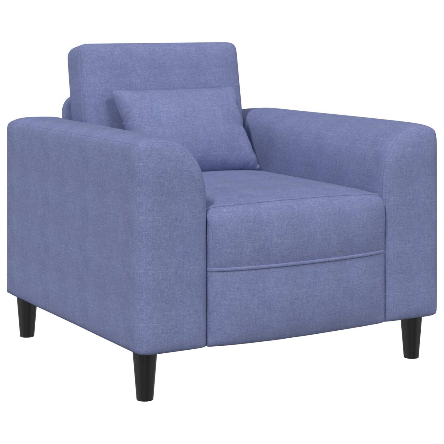 Fauteuil Jeans Blauw Stof is nu te koop bij PeponiXL, paradijselijk wonen!
