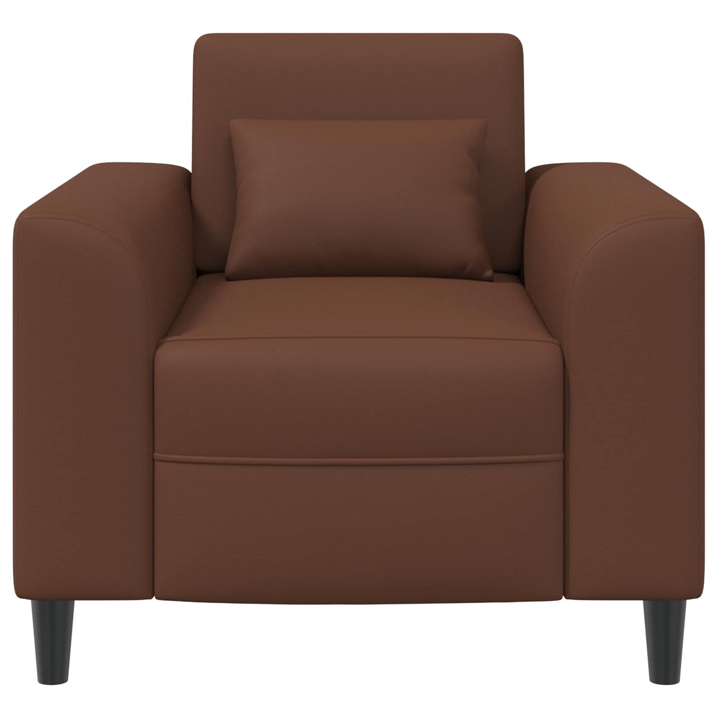 Fauteuil Bruin Kunstleer is nu te koop bij PeponiXL, paradijselijk wonen!