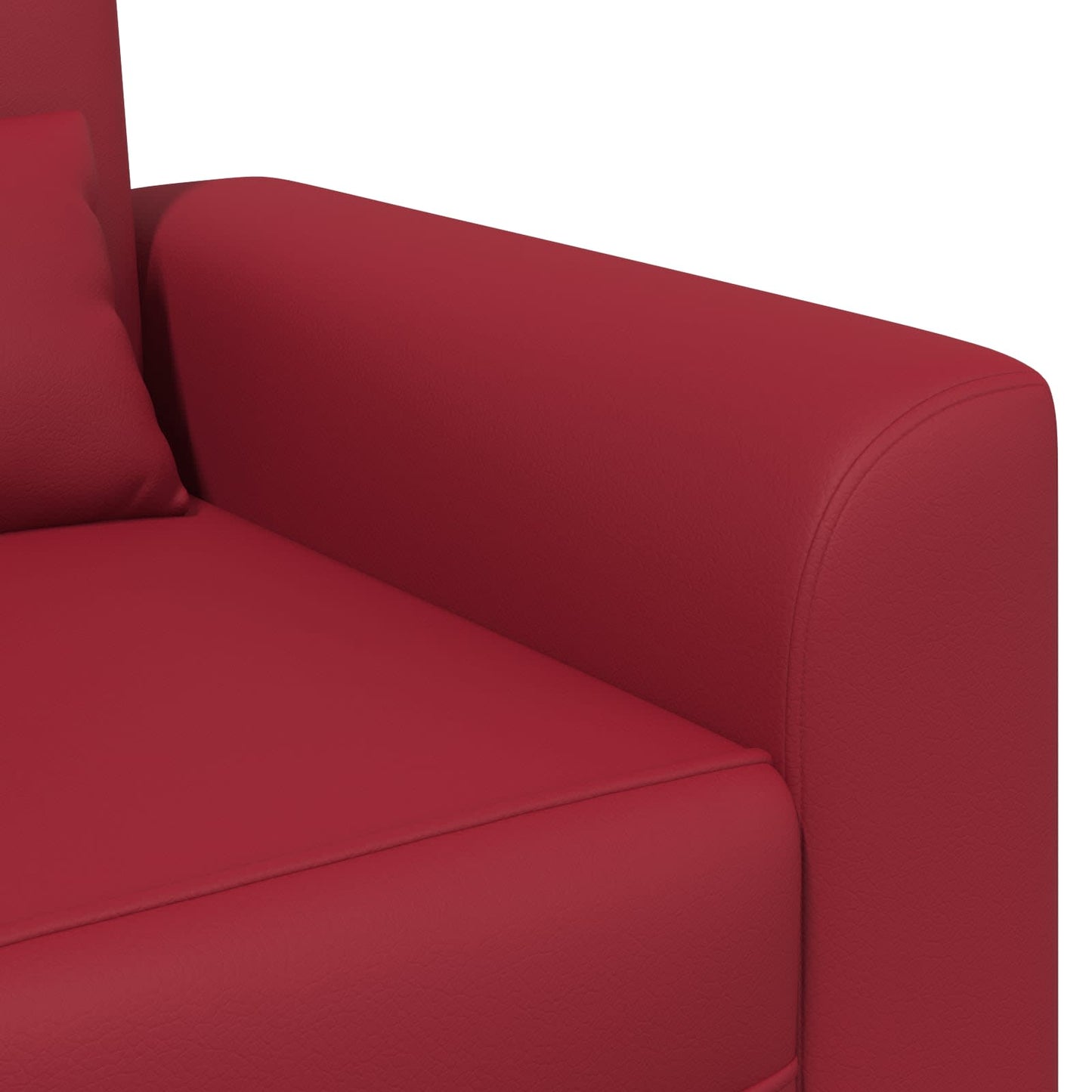 Fauteuil Wijnrood Kunstleer is nu te koop bij PeponiXL, paradijselijk wonen!