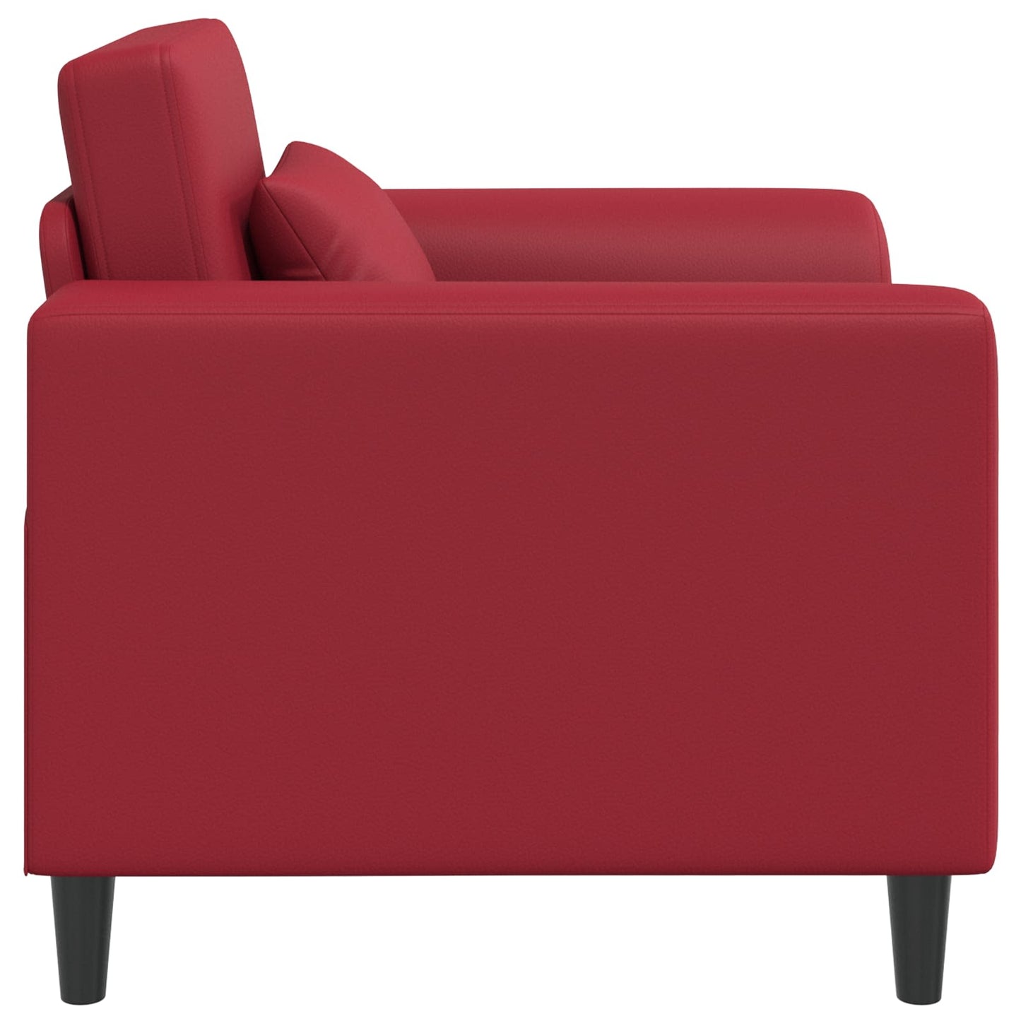 Fauteuil Wijnrood Kunstleer is nu te koop bij PeponiXL, paradijselijk wonen!