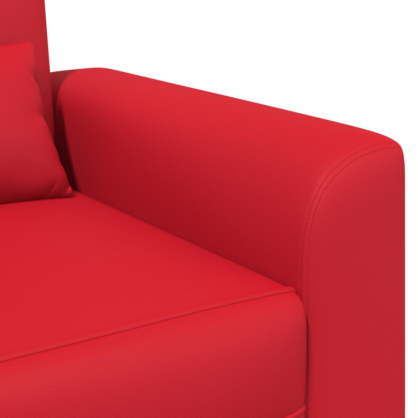 Fauteuil Rood Kunstleer is nu te koop bij PeponiXL, paradijselijk wonen!