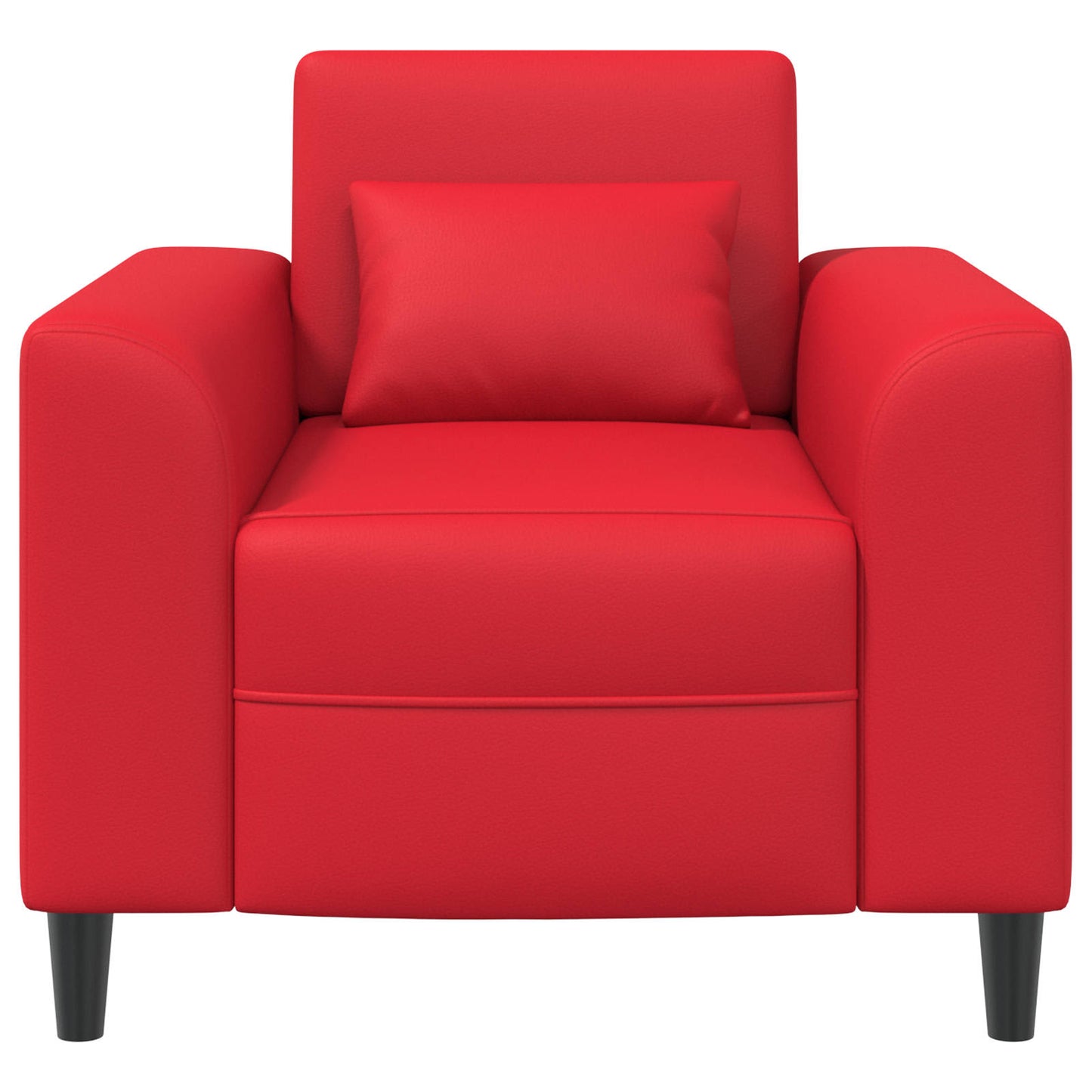 Fauteuil Rood Kunstleer is nu te koop bij PeponiXL, paradijselijk wonen!