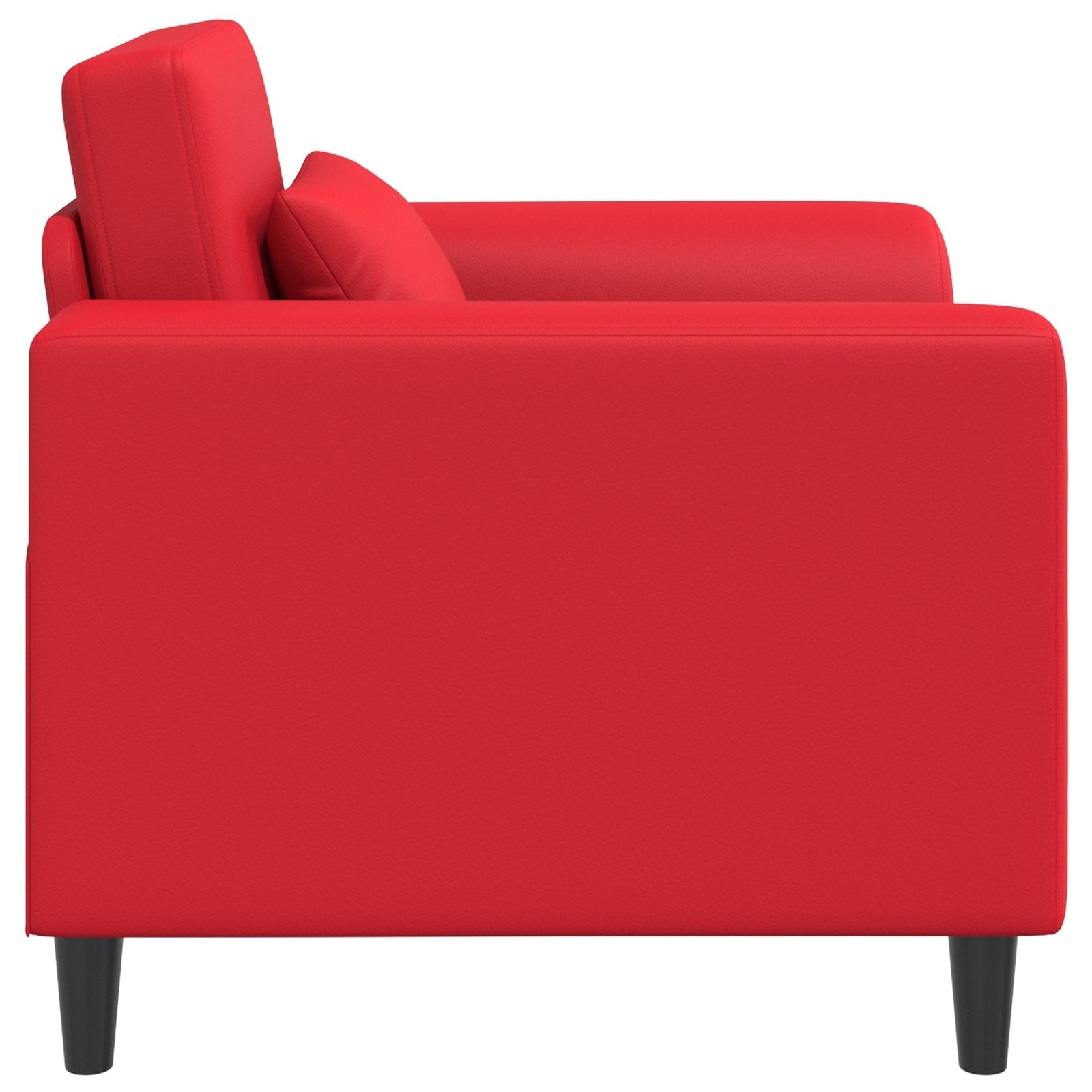 Fauteuil Rood Kunstleer is nu te koop bij PeponiXL, paradijselijk wonen!