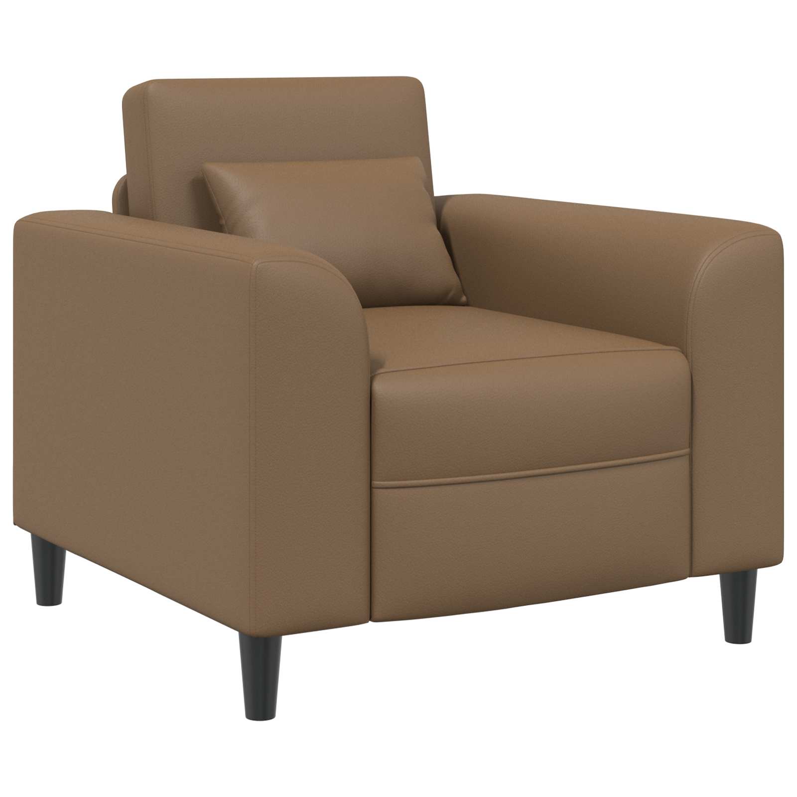 Fauteuil Cappuccino Kunstleer is nu te koop bij PeponiXL, paradijselijk wonen!
