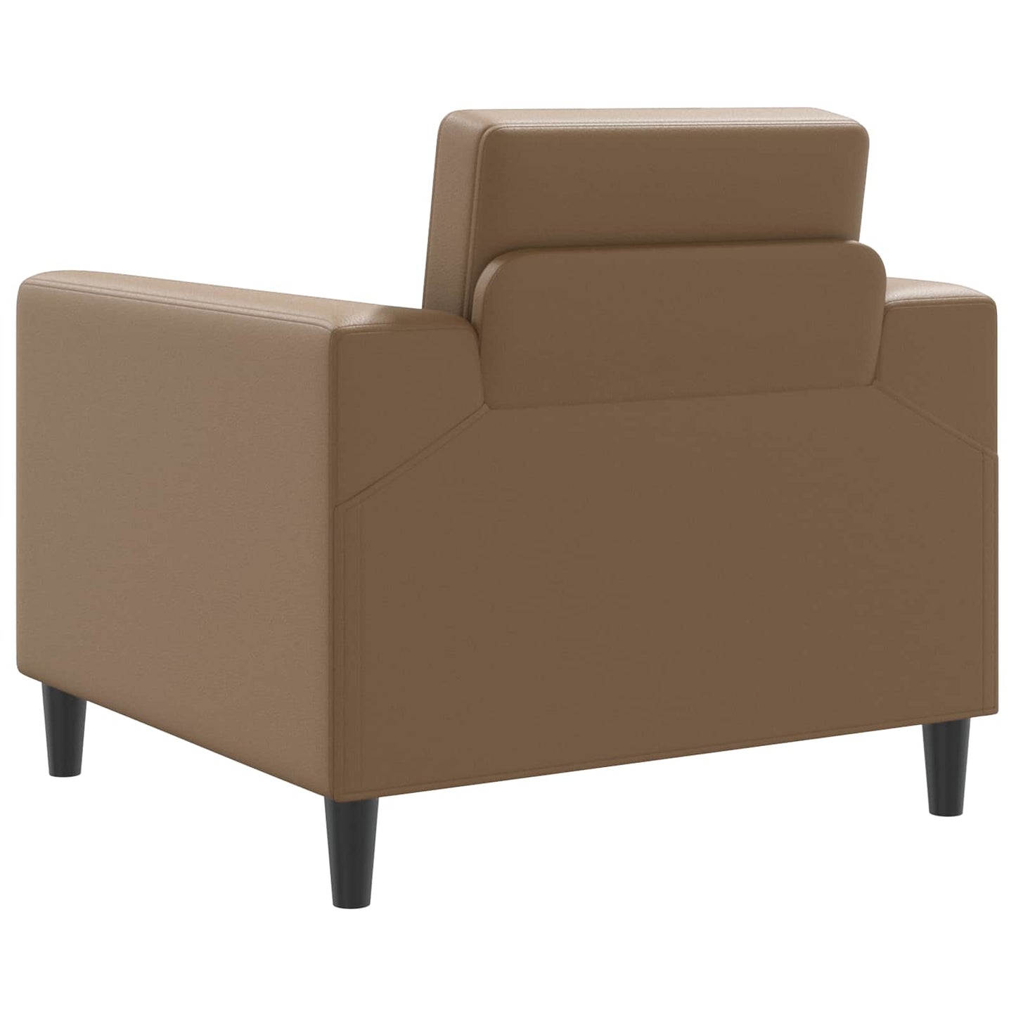 Fauteuil Cappuccino Kunstleer is nu te koop bij PeponiXL, paradijselijk wonen!