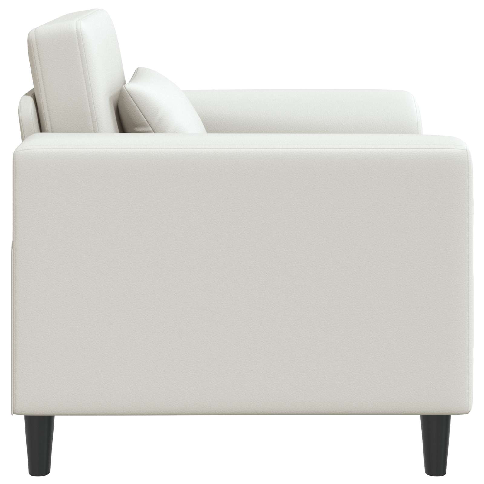 Fauteuil Wit Kunstleer is nu te koop bij PeponiXL, paradijselijk wonen!