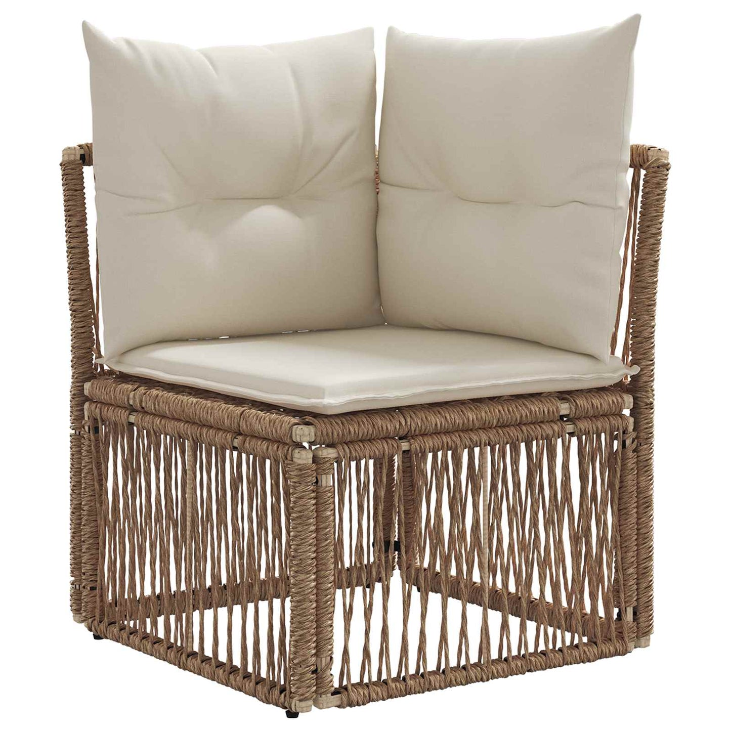 Tuinbankenset 13 pcs poly rattan is nu te koop bij PeponiXL, paradijselijk wonen!