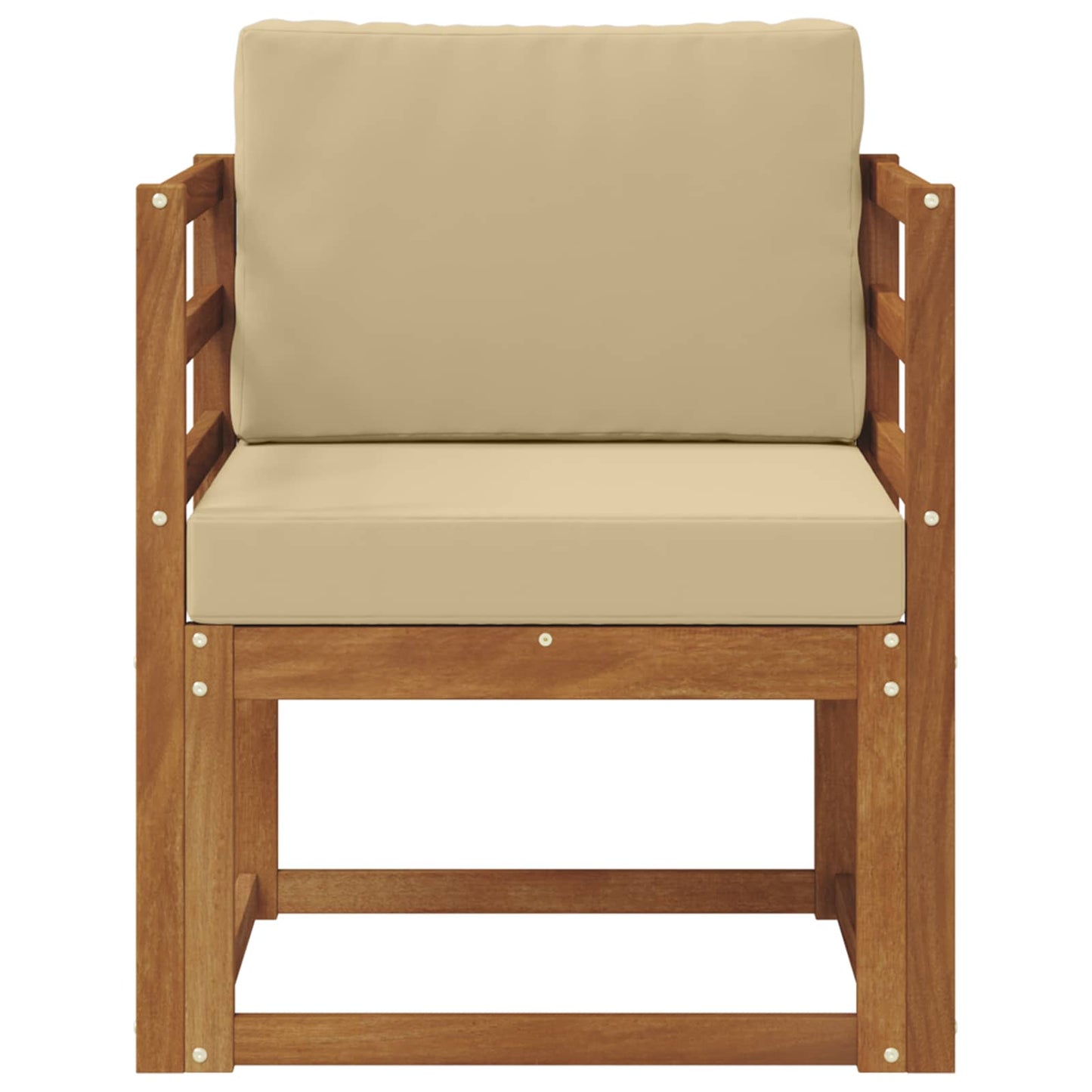 Tuinbank Massief Acaciahout en Polyester Naturel is nu te koop bij PeponiXL, paradijselijk wonen!
