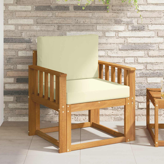 Tuinbank Massief Acaciahout en Polyester Naturel is nu te koop bij PeponiXL, paradijselijk wonen!