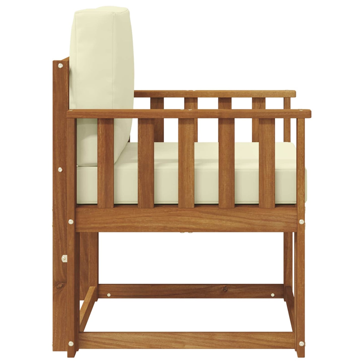 Tuinbank Massief Acaciahout en Polyester Naturel is nu te koop bij PeponiXL, paradijselijk wonen!