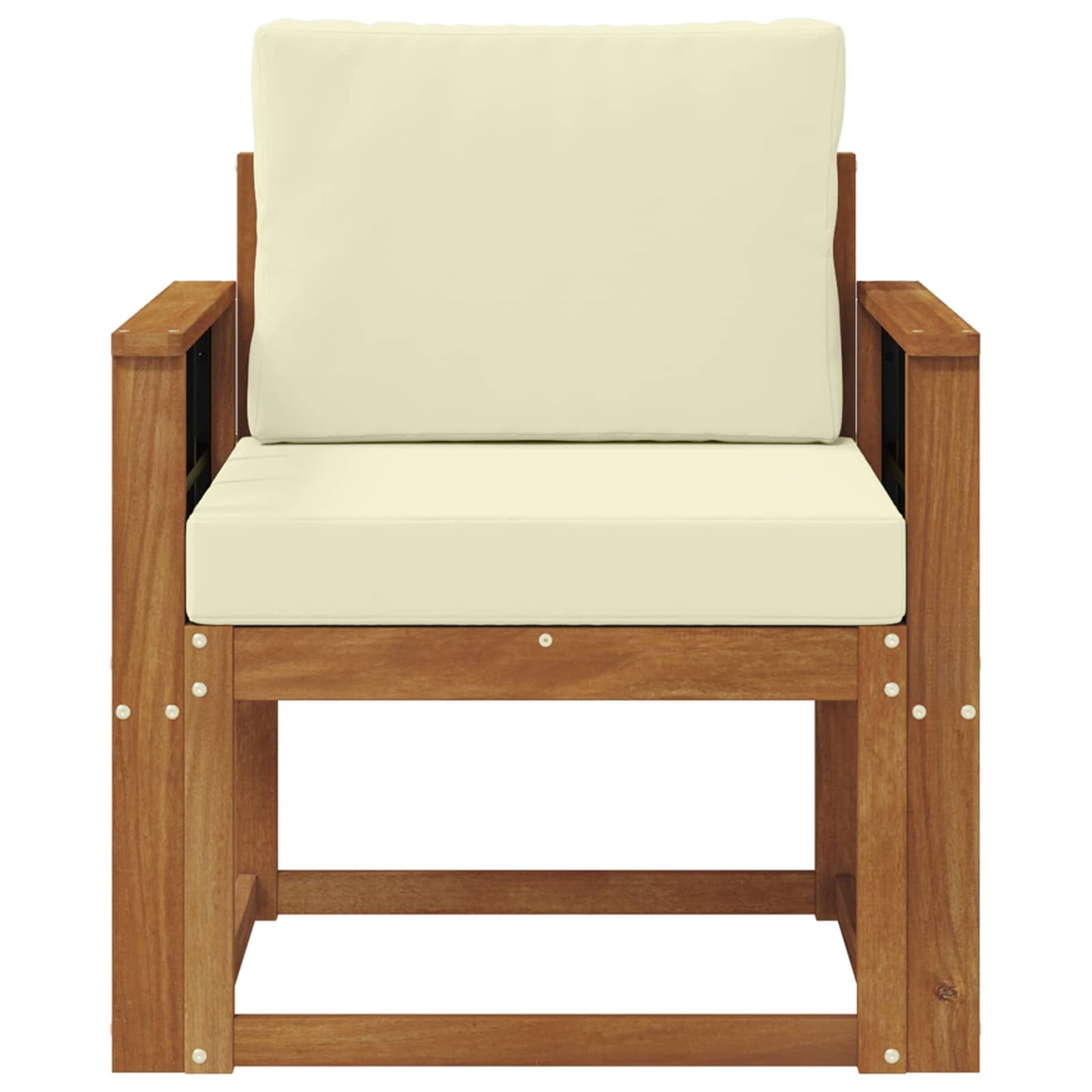 Tuinbank Massief Acaciahout en Polyester Naturel is nu te koop bij PeponiXL, paradijselijk wonen!