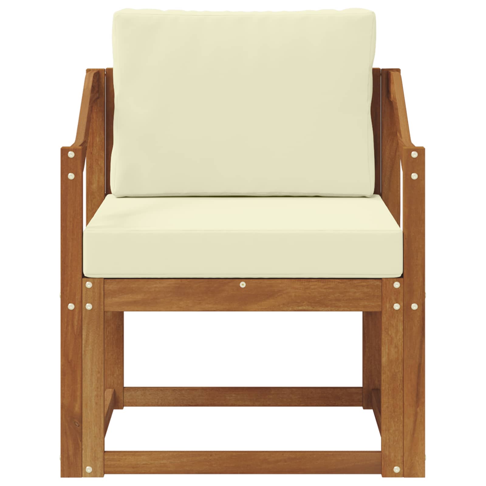 Tuinbank Massief Acaciahout en Polyester Naturel is nu te koop bij PeponiXL, paradijselijk wonen!