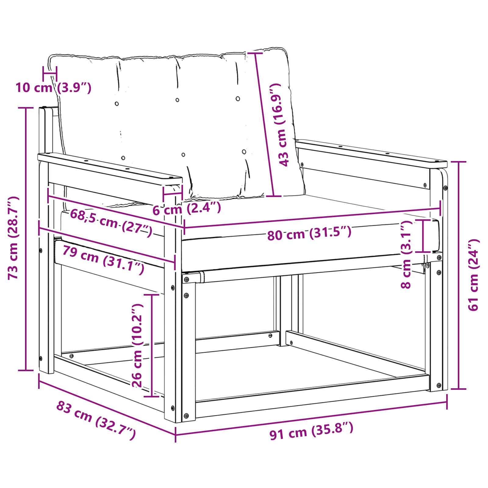 Buiten bankenset Massief Acaciahout en Textilene Naturel is nu te koop bij PeponiXL, paradijselijk wonen!