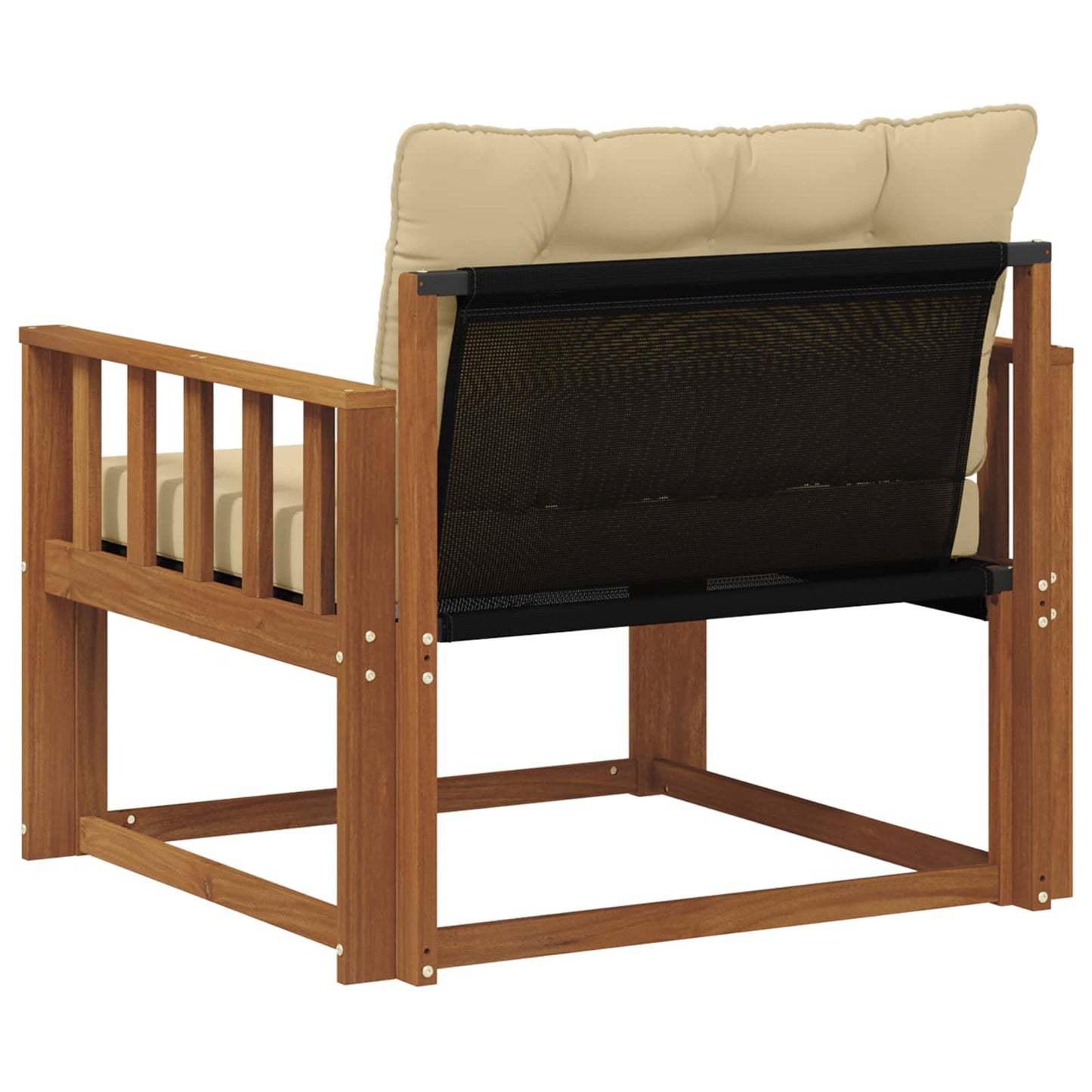 Buiten bankenset Massief Acaciahout en Textilene Naturel is nu te koop bij PeponiXL, paradijselijk wonen!