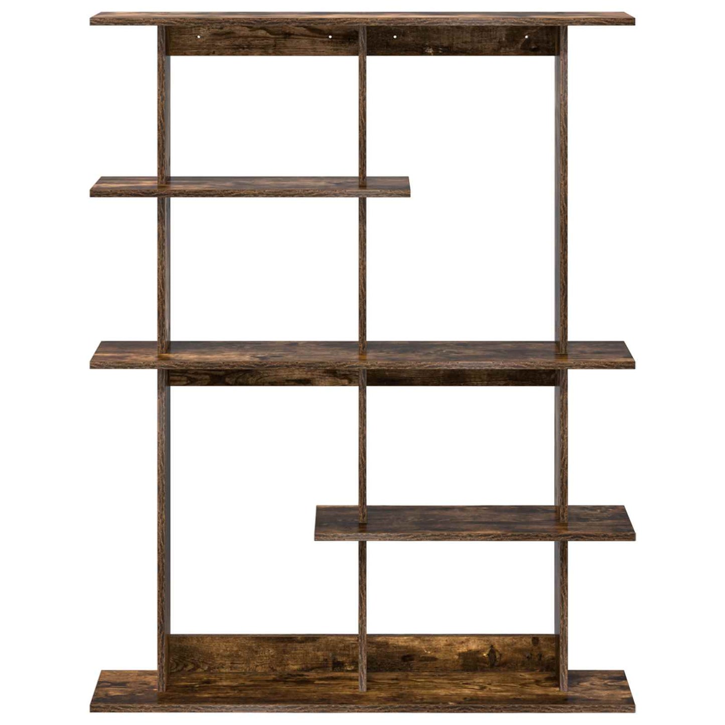 Wandplank Gerookt eiken 102 x 20 x 130 cm Bewerkt hout